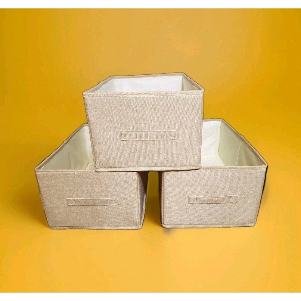 Open Top Storage Collapsible Bin Set 19